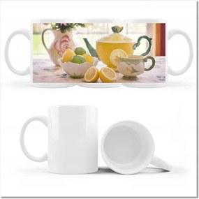 Fényképes bögre Tea a csészéből