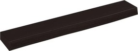 vidaXL sötétbarna kezelt tömör tölgyfa fali polc 60x10x4 cm