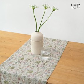 Len asztali futó 40x200 cm Botany 2 Lightweight – Linen Tales