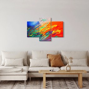 Kép - Színes absztrakció (90x60 cm)
