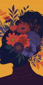 Poszter 50x100cm Botanikus múzsa