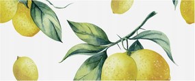 Fotótapéta Flizelin Dekoratív Hálószoba Citrom motívum 250x104