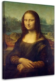 Gario Vászonkép Mona lisa - Leonardo da Vinci, reprodukció Méret: 40 x 60 cm, Kivitelezés: Vászonkép