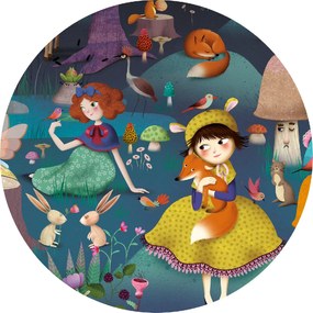Megfigyeltető puzzle - Elvarázsolt erdő, 100 db-os - Enchanted Forest