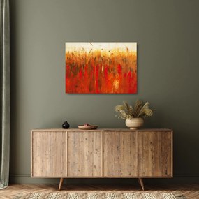 Kép - Festett absztrakció (üvegen) (70x50 cm)
