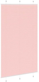 pliszírozott redőny rózsaszín 115x200cm szövetszélesség 114,4cm