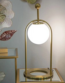Asztali lámpa glamy arc -b- ø 21x50cm