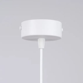 Sollux SL.1356 - Csillár zsinóron HYPERION 1xG9/8W/230V fehér