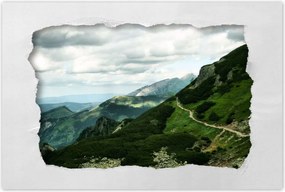 Poszterek 120x80 Tátra Lengyel hegyek Kilátás