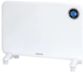 Sencor - Konvektor LCD-kijelzővel és termosztáttal 750W/1500W/230V IP24