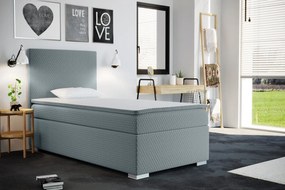 IBOLYA steppelt boxspring ágy - 100x200, kék