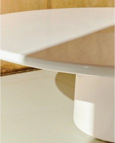 Beton kerek kerti dohányzóasztal ø 110 cm Albanella – Kave Home