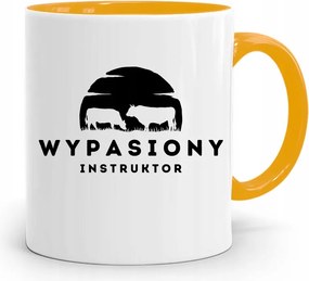 Vezetői Engedély Oktatójának Bögre Sárga Ajándék fényképes nyomtatással