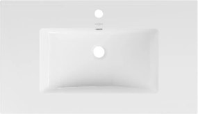 Mexen Atena 80 x 46 cm-es, munkalapba süllyesztett mosdókagyló, fehér - 25018000