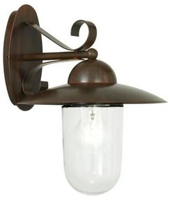EGLO 83589 MILTON Klasszikus Kültéri Fali Lámpa Antik Bronz E27 IP44