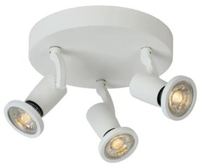 Lucide 11903/15/31 - LED spotlámpa JASTER-LED 3xGU10/5W/230V fehér