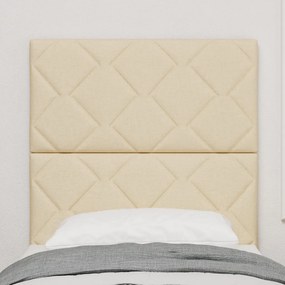LED Fejvég Gyémánt Blokkok Dizájn Krém 80 cm Textil