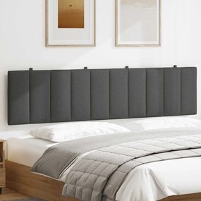 sötétszürke szövet fejtámla párna Hanko 200 cm