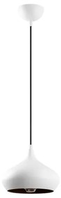 DODO zsinóros függőlámpa 1xE27/40W/230V fehér