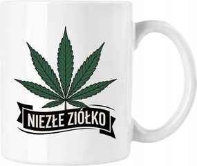 Bögre fűszernövény marihuána fű 1 Fehér 330ml