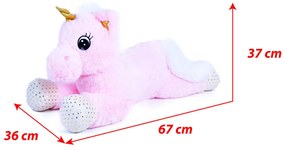 Rappa Nagy plüss egyszarvú Niko, 70 cm, 70 cm