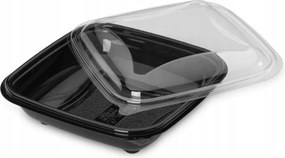Salátatartó CR0500N 500 ml 80 db fekete