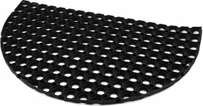 Lábtörlő 45x75cm gumi Gummi félkör alakú 22mm