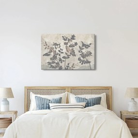 Kép - texturált levelek (90x60 cm)