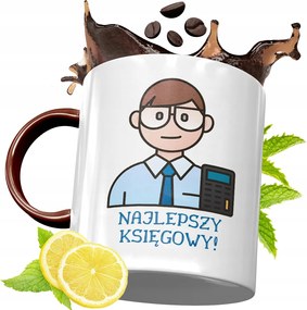 Bordó Bögre Könyvelőnek Születésnapra Ajándék fényképes nyomattal