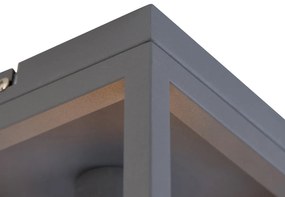 Ipari okos mennyezeti lámpa sötétszürke, Wifi-vel, G95 izzóval - Cage