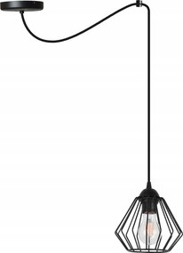 Mennyezeti Lámpa Lógó Fekete Csillár Egyetlen Pók Loft A Nappaliba