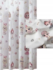 Függöny Kész Függöny Bevarrt Szalaggal Gyerekszoba Hercegnő Sz110x270