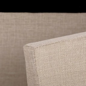 Tárolós Puff, Bézs Szövet. TAB-461 CRM2