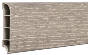 Vinyl SPC padlószegély Berben tölgy 2400x60x12 mm