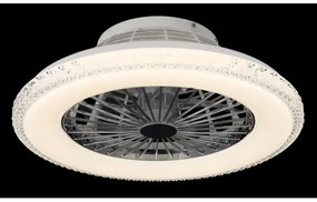 Globo 03654 - LED Dimmelhető mennyezeti ventilátor CORUSSO LED/40W/230V 3000-6500K + távirányító