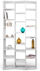 Fehér könyvespolc 108x224 cm Valsa – TemaHome