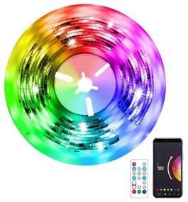Immax NEO 07791L-LED RGB Dimmelhető Szalag NEO LITE LED/18W/230V 5m IP65 Wi-FI Tuya + távirányító
