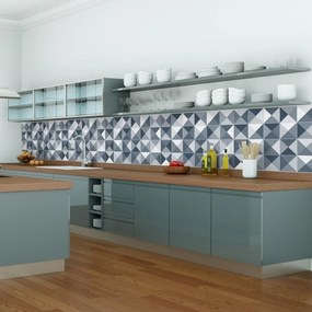 Azulejos Shades 24 részes dekorációs falmatrica szett, 15 x 15 cm - Ambiance