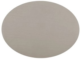 Titan szürkésbézs tányéralátét újrahasznosított bőrből, 33 x 45 cm - ZicZac