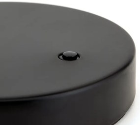 Orion - GILI asztali lámpa 1xE27/40W/230V fekete