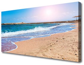 Vászonfotó Ocean Beach Landscape 120x60 cm
