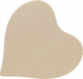 Fa vágódeszka Szív bükk 19X18 tálalás