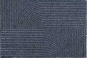 Lábtörlő Bejárati Cipő Ajtó Alatt Átmeneti 3D Szürke 40x60cm