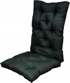 Vízálló párna háttámlával kerti székhez 50x50x70 Zöld