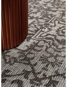 Fekete-fehér kültéri-beltéri szőnyeg 120x170 cm Duet Kona – NORTHRUGS