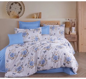 Fehér kétszemélyes renforcé pamut ágyneműhuzat 200x200 cm Aylin – Mijolnir