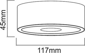 Orlicki Design NEO OR82296 Felületi spotlámpa 1x10W/Led 3000K