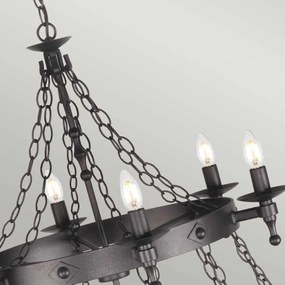 Elstead Lighting WARWICK WR18-GRAPHITE Csillár 18x60W/E14