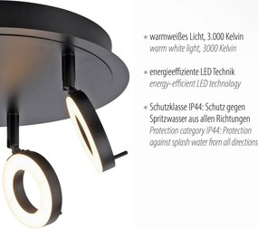 Paul Neuhaus modern spot lámpa sileda antracit pln6788-13