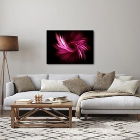 Kép - rózsaszín absztrakció (70x50 cm)